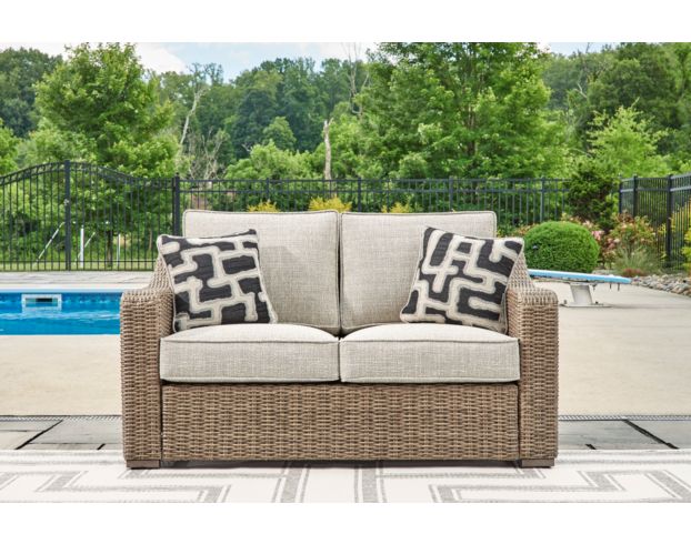 Ashley Beachcroft Outdoor Loveseat large image number 7