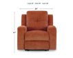 Ashley Danum Spice Wall Recliner small image number 8