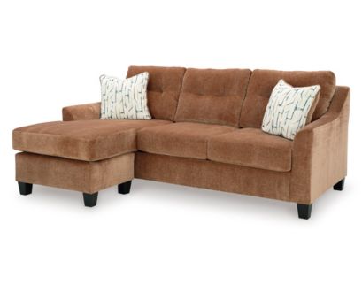 Ashley Amity Bay Clay Sleeper Sofa with Reversible Chaise