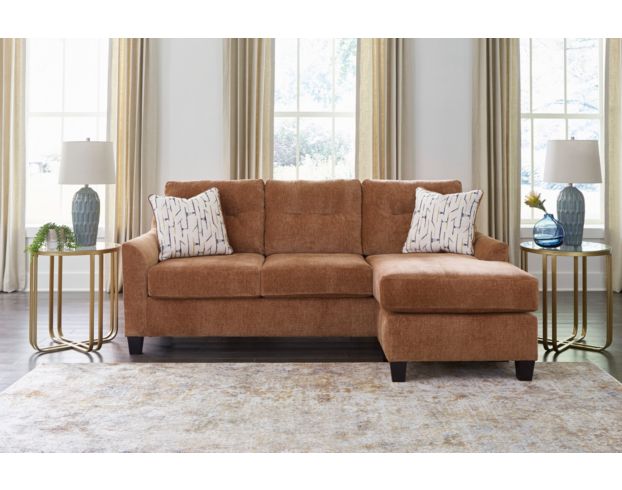 Ashley Amity Bay Clay Sleeper Sofa with Reversible Chaise large image number 4