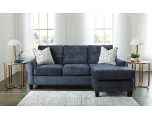 Ashley Amity Bay Ink Sofa with Reversible Chaise