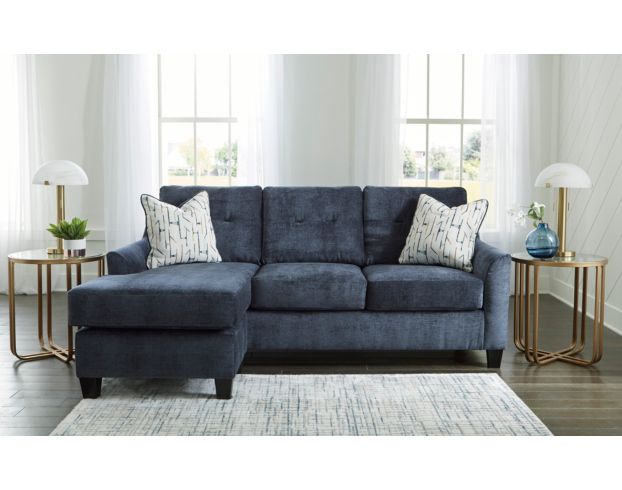 Ashley Amity Bay Ink Sofa with Reversible Chaise large image number 2