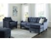 Ashley Amity Bay Ink Blue Sleeper Sofa with Reversible Chaise small image number 5