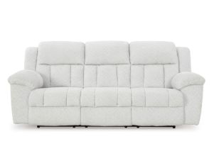 Ashley Frohn Snow Reclining Sofa