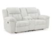 Ashley Frohn Snow Reclining Console Loveseat small image number 3