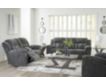 Ashley Frohn Graphite Reclining Sofa small image number 2