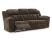 Ashley Frohn Chocolate Reclining Sofa small image number 4