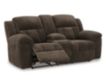 Ashley Frohn Chocolate Reclining Console Loveseat small image number 4