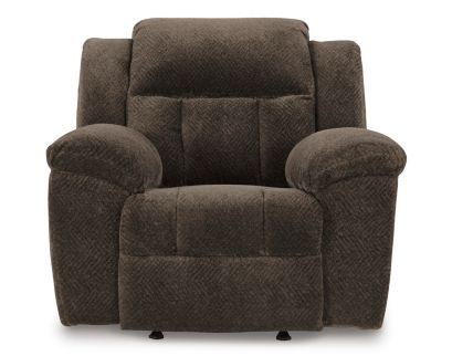 Ashley Frohn Chocolate Rocker Recliner