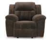 Ashley Frohn Chocolate Rocker Recliner small image number 1