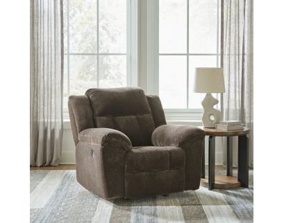 Ashley Frohn Chocolate Rocker Recliner