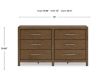 Ashley Cabalynn 6-Drawer Dresser small image number 10