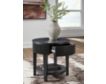 Ashley Marstream Round Black End Table small image number 4