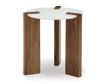 Ashley Isanti Round Marble End Table small image number 2