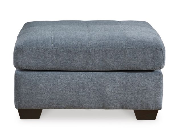 Ashley Marleton Denim Blue Oversized Accent Ottoman large image number 1