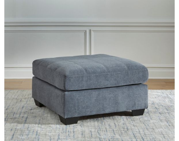 Ashley Marleton Denim Blue Oversized Accent Ottoman large image number 5