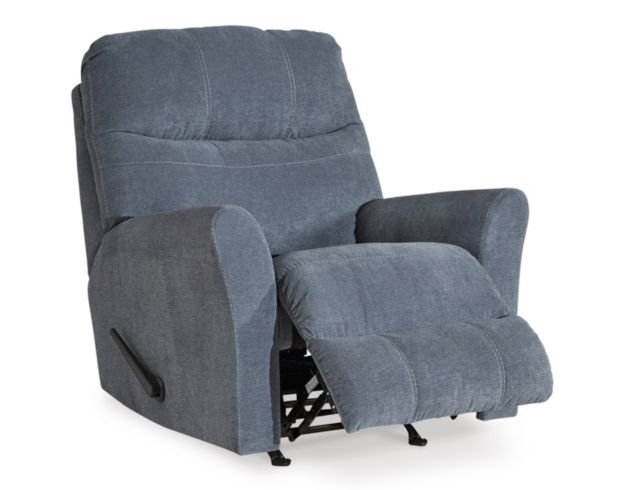 Ashley Marleton Denim Blue Rocker Recliner large image number 3