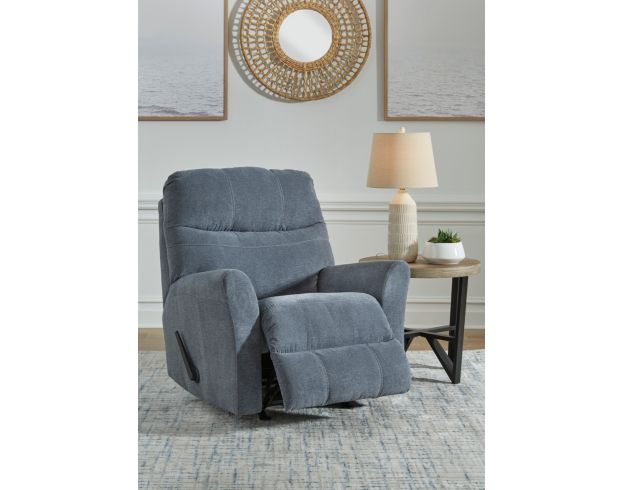 Ashley Marleton Denim Blue Rocker Recliner large image number 8