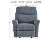 Ashley Marleton Denim Blue Rocker Recliner small image number 9