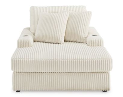 Ashley Lindyn Ivory Oversized Chaise Lounge