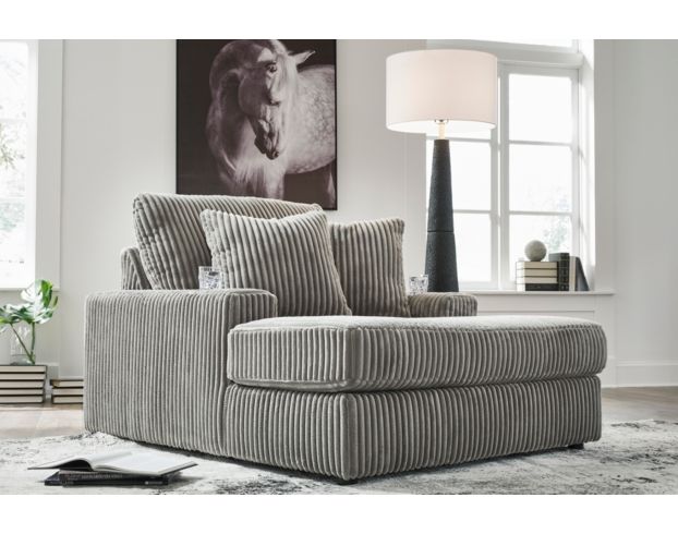 Ashley Lindyn Fog Oversized Chaise Lounge large image number 7