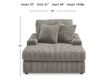 Ashley Lindyn Fog Oversized Chaise Lounge small image number 11