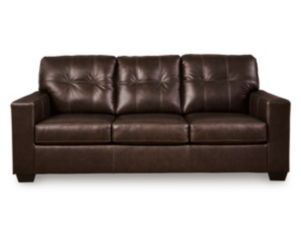 Ashley Santorine Dark Brown Leather Sofa