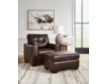 Ashley Santorine Dark Brown Leather Chair small image number 6