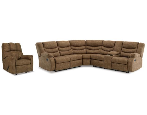 Sectional with 2025 matching recliner