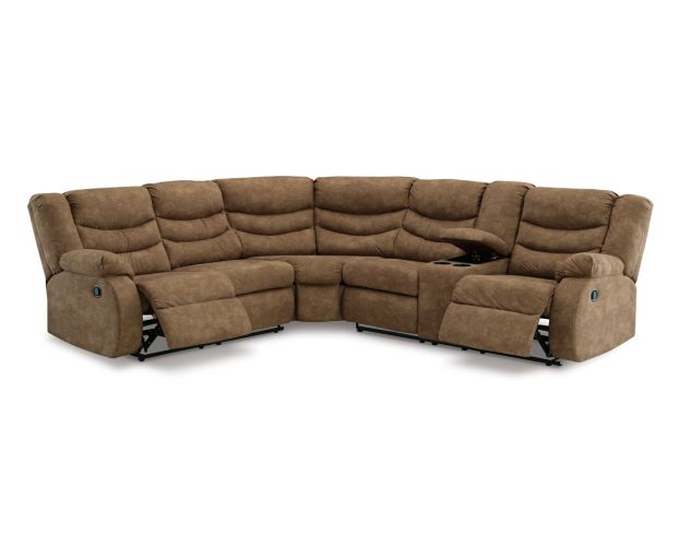 Other, Brown 2pc Sectional Couch Foot Rest