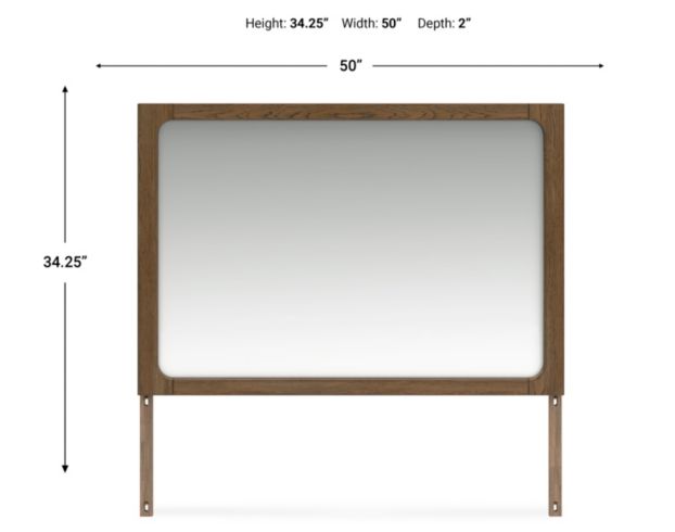 Ashley Cabalynn Dresser Mirror large image number 4