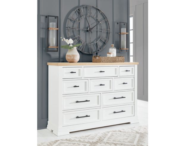 Ashley Ashbryn 10-Drawer Dresser large image number 2