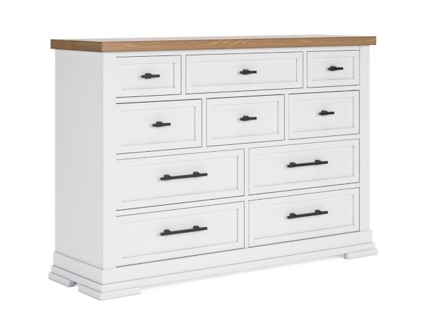 Ashley Ashbryn 10-Drawer Dresser large image number 3