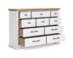 Ashley Ashbryn 10-Drawer Dresser small image number 4