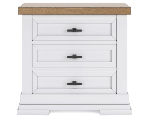 Ashley Ashbryn 3-Drawer Nightstand large