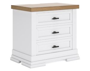 Ashley Ashbryn 3-Drawer Nightstand