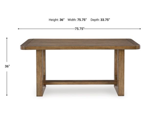 Ashley Furniture Industries In Cabalynn Counter Table large image number 8