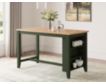 Ashley Furniture Industries In Gesthaven Natural/Green Counter Table small image number 9