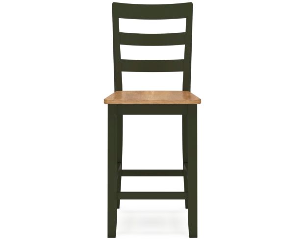 Ashley Furniture Industries In Gesthaven Natural/Green Counter Stool large image number 1