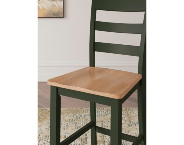 Ashley Furniture Industries In Gesthaven Natural/Green Counter Stool large image number 7