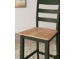 Ashley Furniture Industries In Gesthaven Natural/Green Counter Stool small image number 7