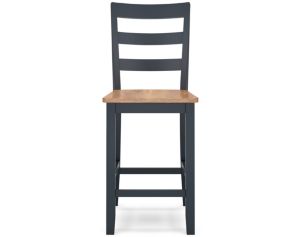 Ashley Furniture Industries In Gesthaven Natural/Blue Counter Stool