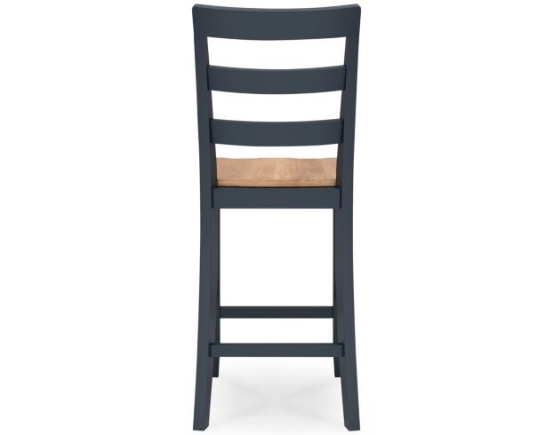 Ashley Furniture Industries In Gesthaven Natural/Blue Counter Stool large image number 4