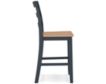 Ashley Furniture Industries In Gesthaven Natural/Blue Counter Stool small image number 5