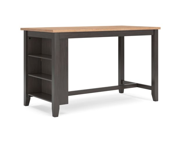 Ashley Furniture Industries In Gesthaven Natural/Brown Counter Table large image number 6