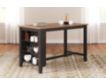 Ashley Furniture Industries In Gesthaven Natural/Brown Counter Table small image number 9