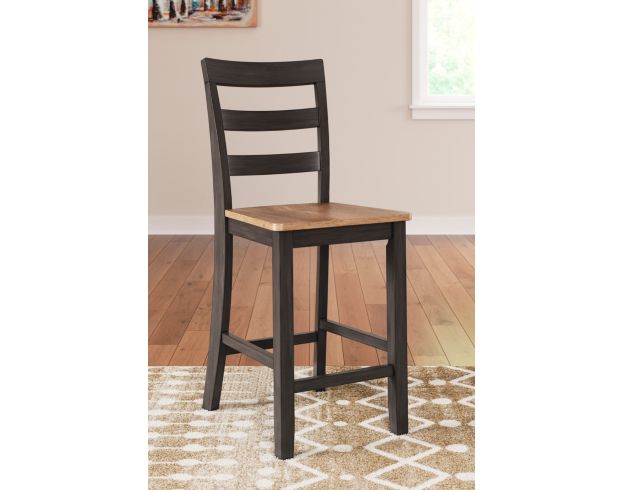 Ashley Furniture Industries In Gesthaven Natural/Brown Counter Stool large image number 8