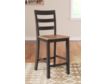 Ashley Furniture Industries In Gesthaven Natural/Brown Counter Stool small image number 8