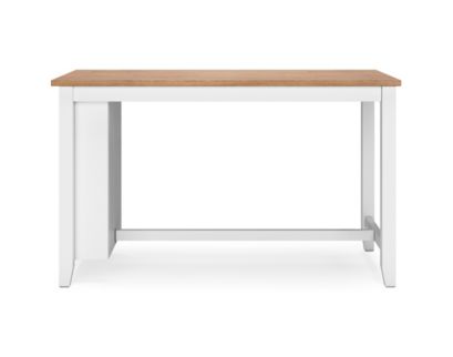 Ashley Furniture Industries In Gesthaven Natural/White Counter Table