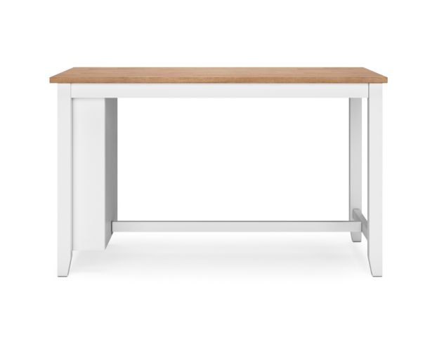 Ashley Furniture Industries In Gesthaven Natural/White Counter Table large image number 1